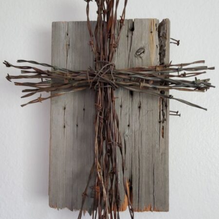 001 Barbed Cross_DR Fickas artwork