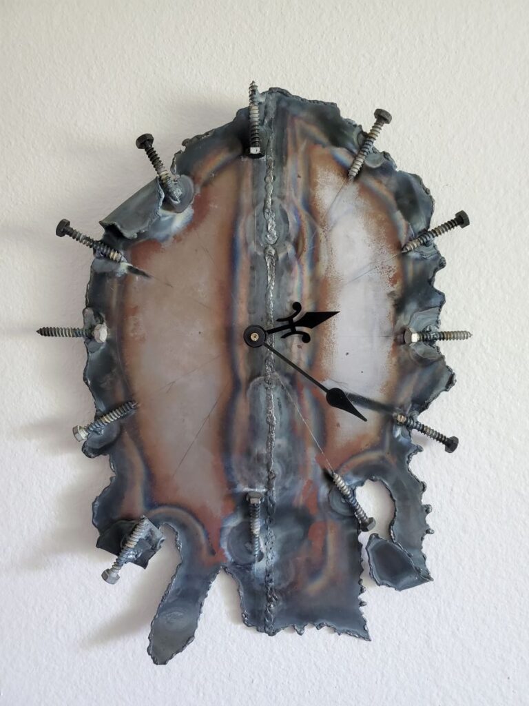 004 Dali-esque clock_DR Fickas Artwork