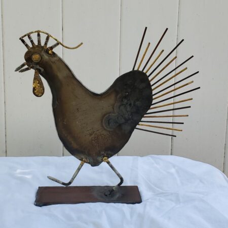 018 Walking Rooster_DR Fickas Artwork