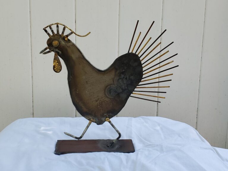018 Walking Rooster_DR Fickas Artwork