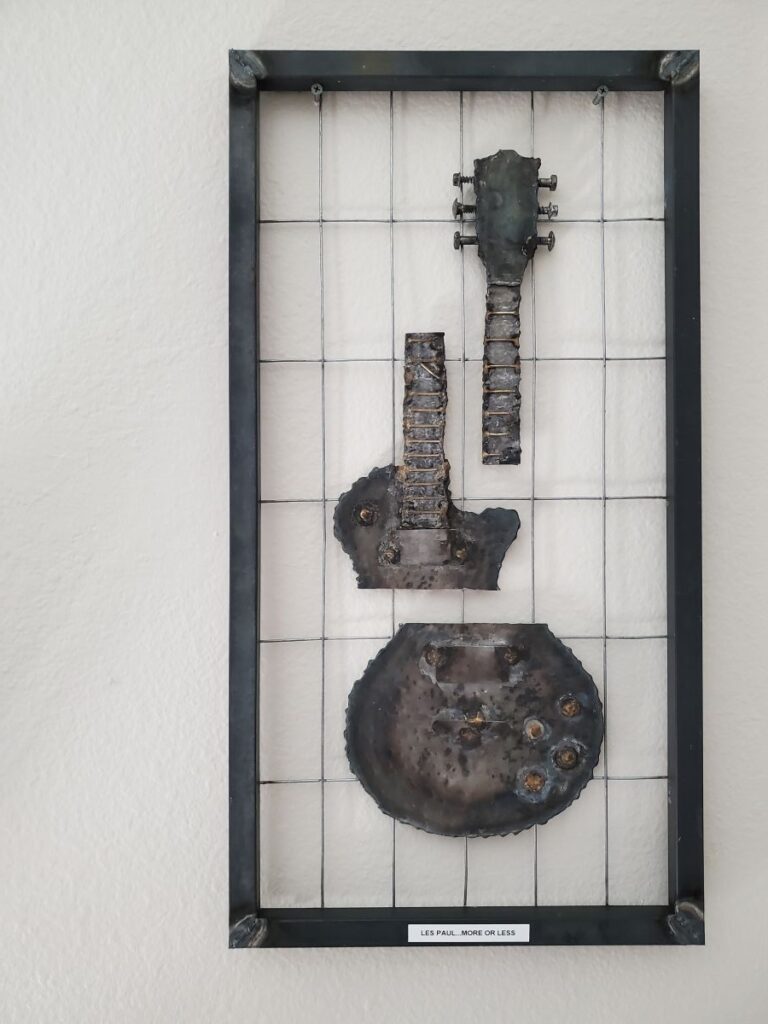 020 Les Paul More or Less_DR Fickas Artwork